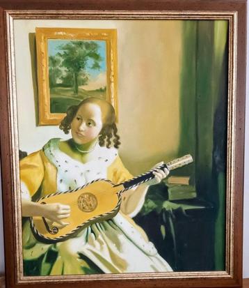 École néerlandaise (XX) - Meisje met gitaar