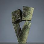 C.Makare - Figuur - Geometric faces - Kissing - Leopard