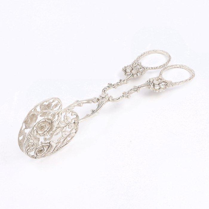 Christoph Bach - Koekjestang - Taarttang - .835 zilver, Antiek en Kunst, Antiek | Zilver en Goud