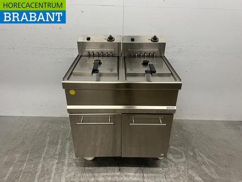 Friteuse double mobile Cullion en acier inoxydable 2 x 17, Zakelijke goederen, Horeca | Overige, Verzenden
