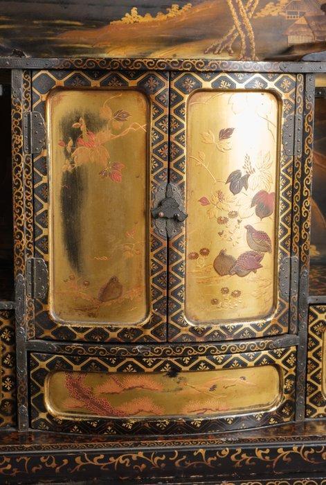 Shodana boekenrek (boekendisplaykast) - Gelakt hout - Japan, Antiquités & Art, Antiquités | Autres Antiquités