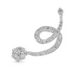 Hanger - 18 karaat Witgoud -  0.52ct. tw. Diamant, Handtassen en Accessoires