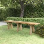 vidaXL Tuinbank 160 cm geïmpregneerd massief grenenhout, Verzenden, Nieuw