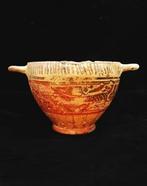 Oud-Grieks Keramiek - Skyphos corinthien - décor animalier -, Antiek en Kunst