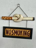 No smoking - Reclamebord - Hout, Metaal, Antiek en Kunst, Curiosa en Brocante