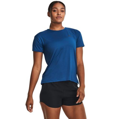 Under Armour Rush Energy Ss 2.0-Blu - Maat XS, Kleding | Dames, Topjes, Blauw, Nieuw, Maat 34 (XS) of kleiner, Ophalen of Verzenden