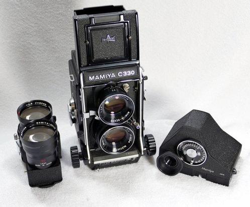 Mamiya C330 Professional F met Sekor 2.8 f80mm en 4,5 f180mm, Audio, Tv en Foto, Fotocamera's Analoog