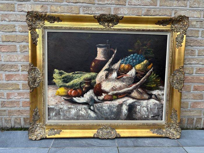 Walter Hadermann (1928-2014) - Stilleven, Antiquités & Art, Art | Peinture | Classique