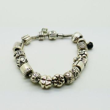 Zonder Minimumprijs - Pandora - Armband Zilver - 18 bedels