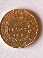 Frankrijk. Third Republic (1870-1940). 20 Francs 1898-A