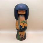 Creatieve Kokeshi-pop Kraan op gevlekt kimono door, Antiek en Kunst