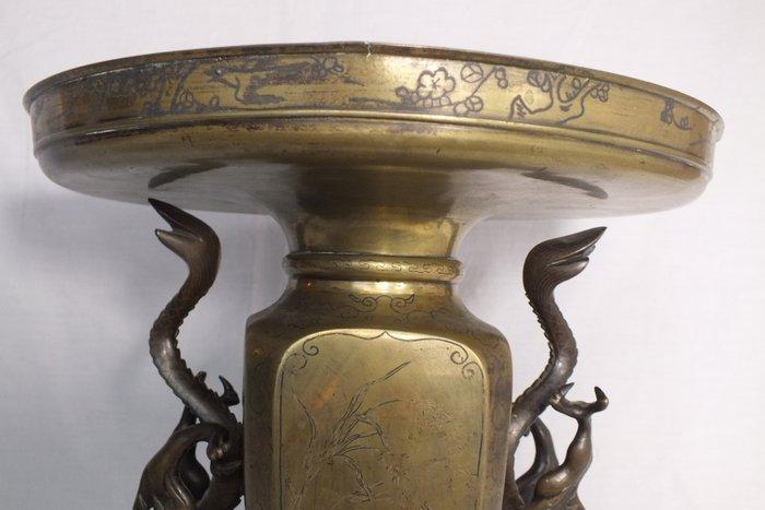 Vaas - Brons - Azië - Meiji periode (1868-1912) - Altaar, Antiek en Kunst, Antiek | Overige Antiek