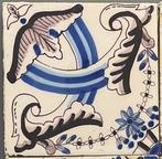 Carreau - Diagonaal decor - environ 1830