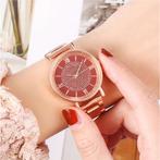 Horloge Luxe Dames - Anoloog Kwarts Uurwerk voor Vrouwen, Verzenden, Nieuw, HEZHUKEJI