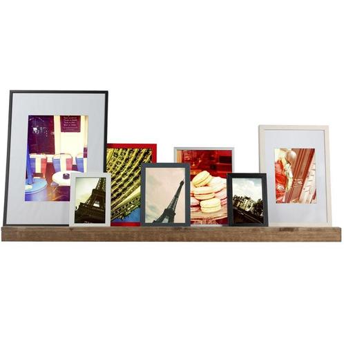 Fotoplank Steigerhout Grijs - 100 cm, Huis en Inrichting, Woonaccessoires | Lijsten, Verzenden