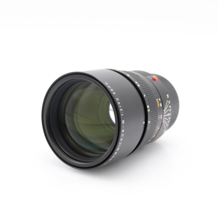Leica 11884 APO-Summicron-M 90mm F/2 ASPH. | Occasion, Audio, Tv en Foto, Foto | Lenzen en Objectieven, Ophalen of Verzenden