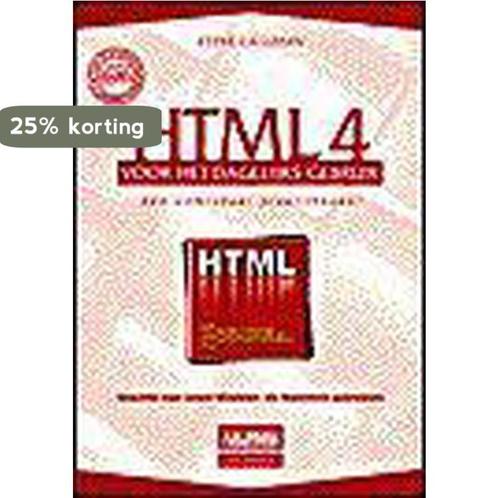 HTML VOOR BEGINNERS 9789022944110 S.E. Callihan, Boeken, Informatica en Computer, Gelezen, Verzenden