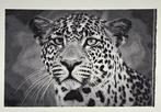 ARAZZO Leopardo Monocromo in Gobelin-weefsel - 90x140 cm -, Antiek en Kunst