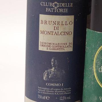 1977 Col dOrcia, 1980 Castglion del Bosco, 1982 Argiano &, Nieuw