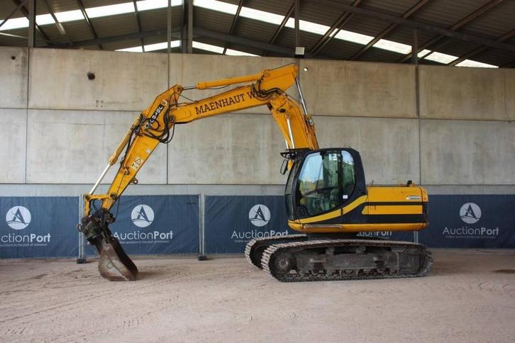 Veiling: Rupsgraafmachine JCB JS160 Diesel 81kW 2006, Zakelijke goederen, Machines en Bouw | Kranen en Graafmachines, Ophalen