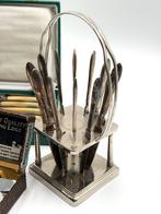 Tafelmessenset (27) - Staal, Verzilverd, Antiquités & Art, Antiquités | Ustensiles de cuisine