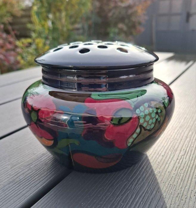 Plateelbakkerij Zuid-Holland - A.Lansaat - Vaas - 1856/ 124, Antiek en Kunst, Antiek | Glaswerk en Kristal