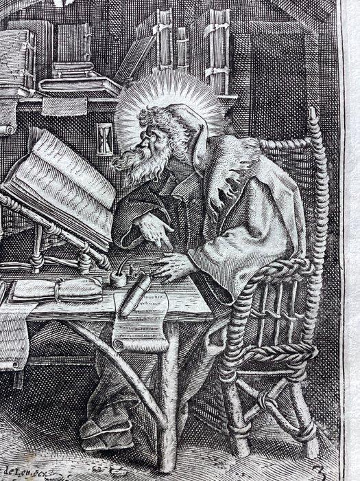 Marten De Vos (1532-1603), by Joannes I Sadeler (1550-1600), Antiek en Kunst, Antiek | Overige Antiek
