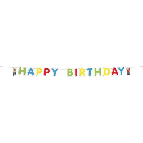 Happy Birthday Slinger Buurman & Buurman 1,5m, Hobby & Loisirs créatifs, Articles de fête, Envoi