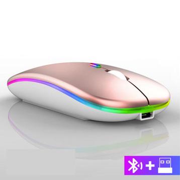 Draadloze RGB Muis - 2.4GHz / 1600DPI / Optisch /