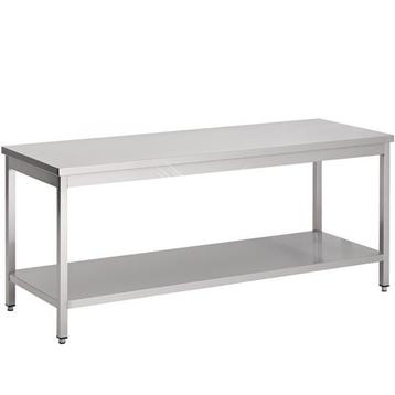 Rvs werktafel met bodemschap 600x500x900 mm disponible aux enchères