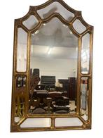 Spiegel - Glas, Hout - Geglazuurd frame, Nieuw
