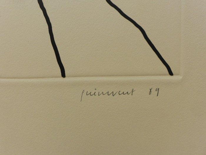 Josep Guinovart (1927-2007) - La cara fosca, Antiek en Kunst, Antiek | Overige Antiek