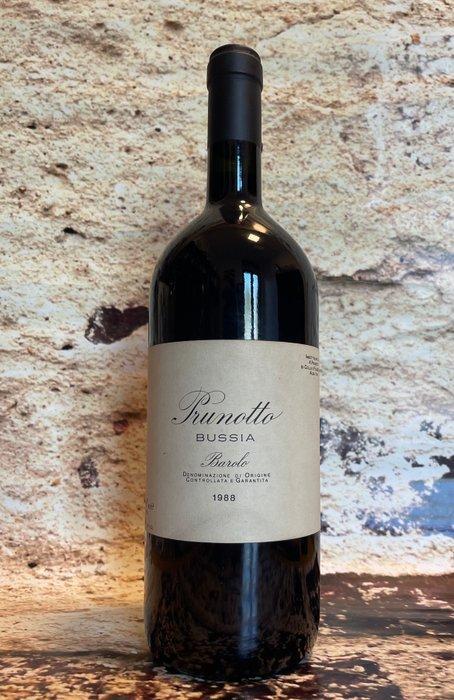 1988 Prunotto, Bussia - Barolo DOCG - 1 Magnum (1,5 L), Verzamelen, Wijnen