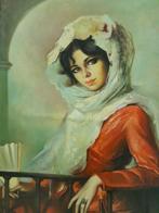 Spanish School (XX), After José Puyet - Pepita, Antiek en Kunst