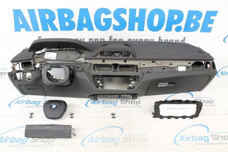 Airbag set - Dashboard leder met stiksels BMW 5 serie G30, Auto-onderdelen, Dashboard en Schakelaars, Gebruikt, BMW