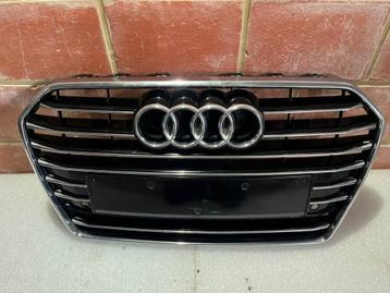 Calandre Audi A6 C7 Facelift 2014 - 2018 S-Line 4G0853651AE beschikbaar voor biedingen