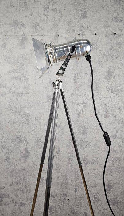 Stabilo - Statief vloerlamp - Aluminium, Messing - Tripot, Antiek en Kunst, Antiek | Wandborden en Tegels