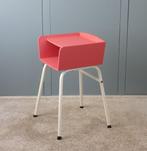 Table de chevet - Métal, Bois - Buizenframe, Antiquités & Art