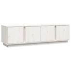 Starter Deal! Witte TV-Kast in Grenenhout - Nu -40% bij R..., Huis en Inrichting, 100 tot 150 cm, Verzenden, Minder dan 100 cm