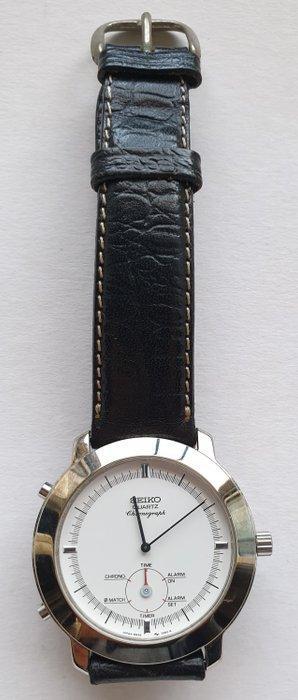 Seiko - Chronograph - Sans Prix de Réserve - 6m25-7030 R1 -, Handtassen en Accessoires, Horloges | Antiek