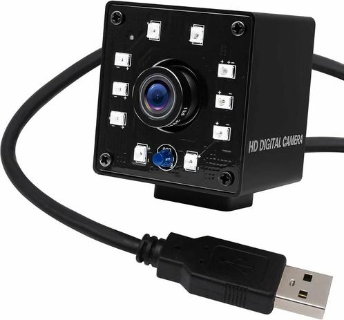 1080P Nachtzicht USB Camera CMOS OV2710 met IR LED Infrar..., Informatique & Logiciels, Webcams, Envoi