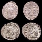 Romeinse Rijk. Valerian I & Gallienus. Lot comprising two