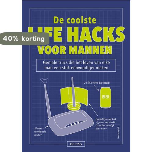 De coolste life hacks voor mannen 9789044751260 Dan Marshall, Boeken, Stripverhalen, Zo goed als nieuw, Verzenden