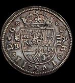 Spanje. Carlos II (1665-1700). 4 Reales 1683 Segovia BR, Postzegels en Munten, Munten | Europa | Niet-Euromunten