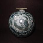 Kiyomizu ware  Vaas ondertekend door Goun  - Porselein, Antiquités & Art, Antiquités | Autres Antiquités
