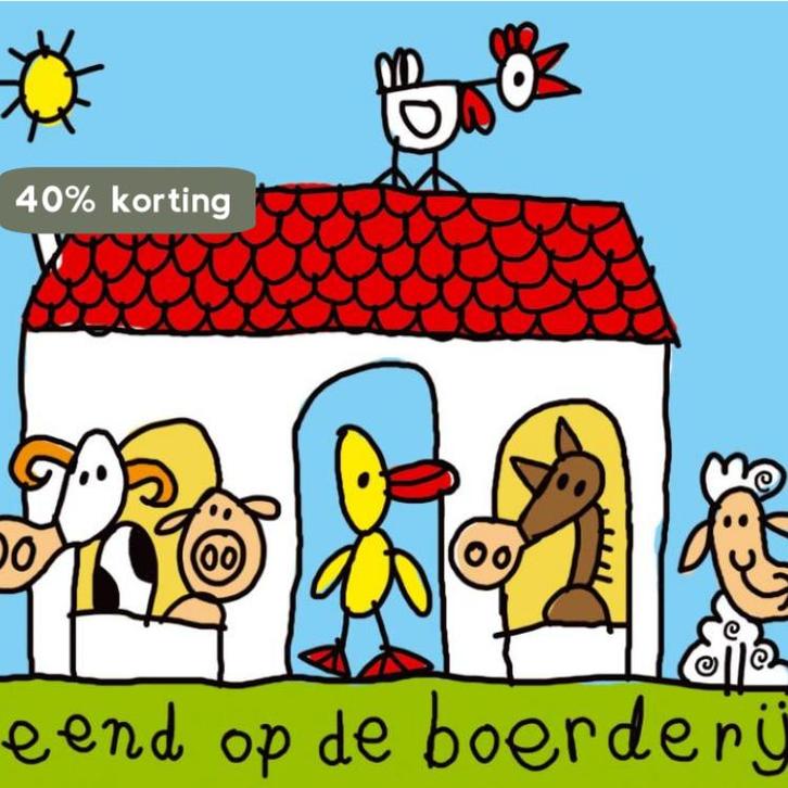Eend op de boerderij 9789085680062 B. Harms, Livres, BD, Envoi