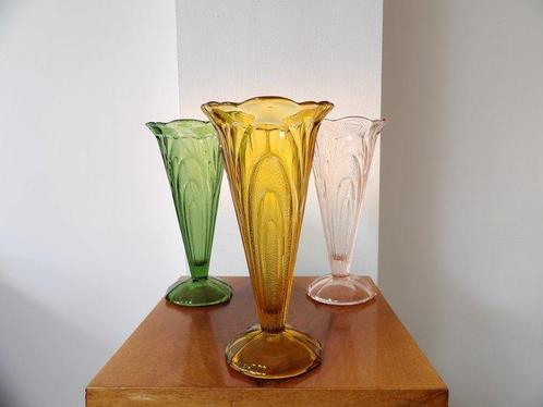 Scailmont - Vase (3) - Verre, Antiek en Kunst, Kunst | Designobjecten