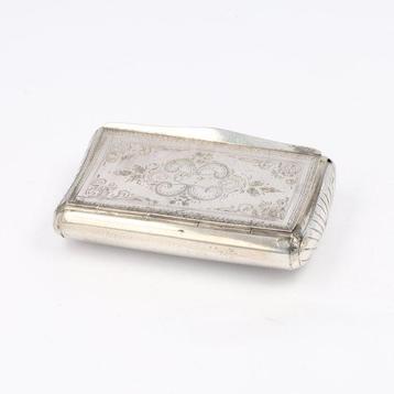 Cornelis Monteban (1870) - Boîte de tabac à priser - Argent