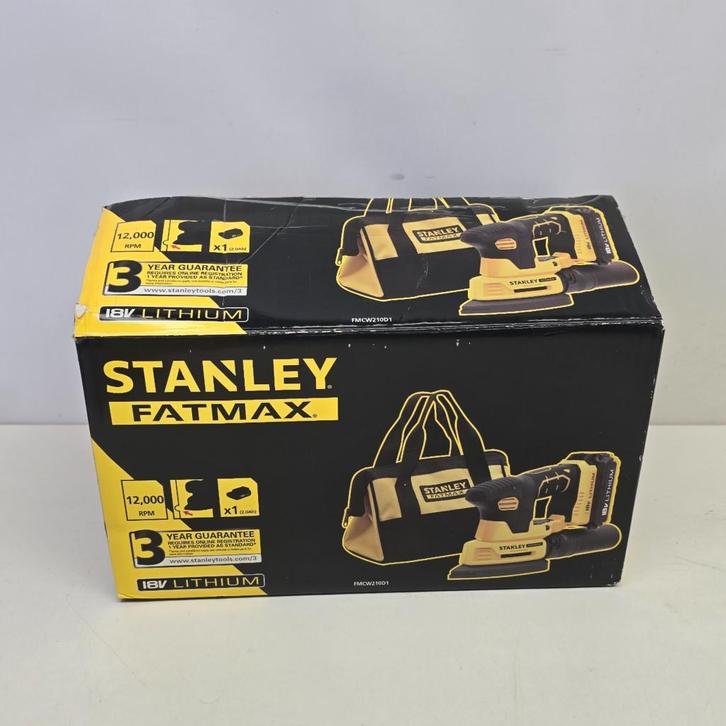 Stanley Fatmax FMCW210D1-QW Schuurmachine Body | Nieuw, Doe-het-zelf en Bouw, Gereedschap | Schuurmachines, Nieuw, Ophalen of Verzenden