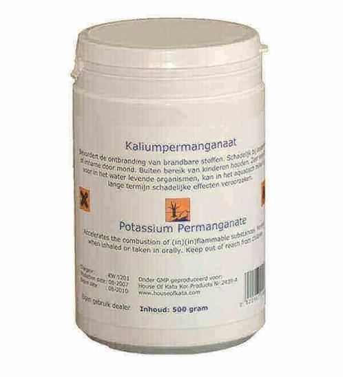 Kaliumpermanganaat (KP) 500 gram (Vijver medicatie), Jardin & Terrasse, Étangs, Envoi